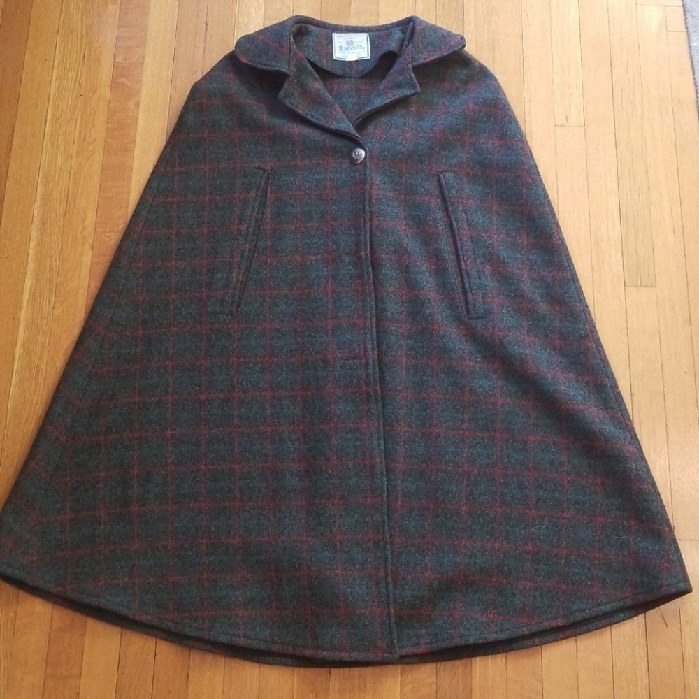 Wool cape